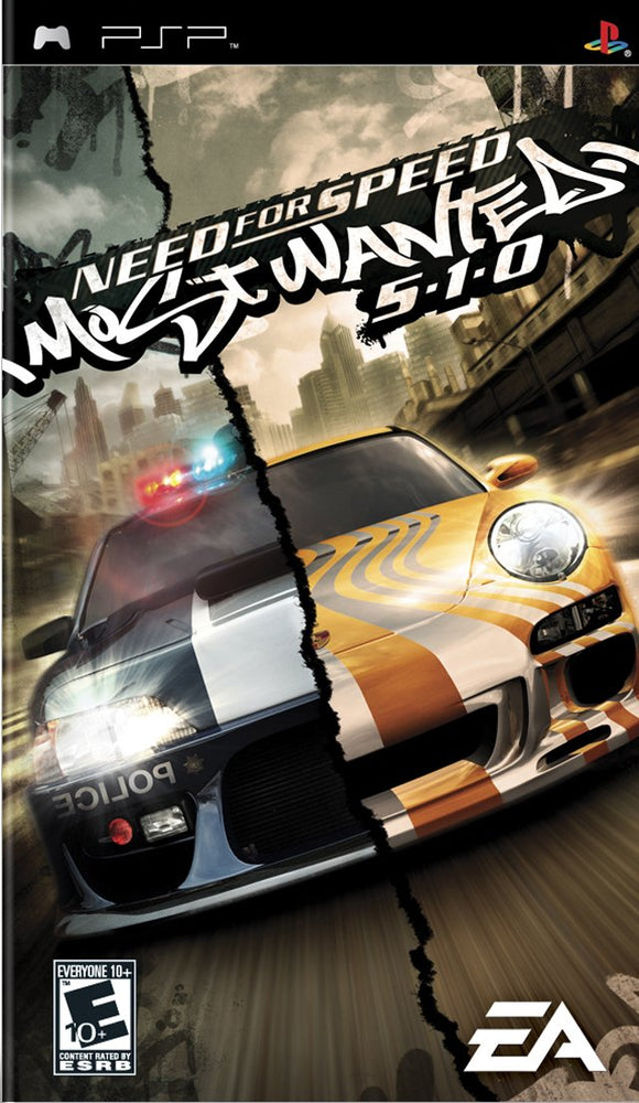 Need For Speed: Most Wanted 5-1-0 (PSP) (ONLINE ORDER ONLY)