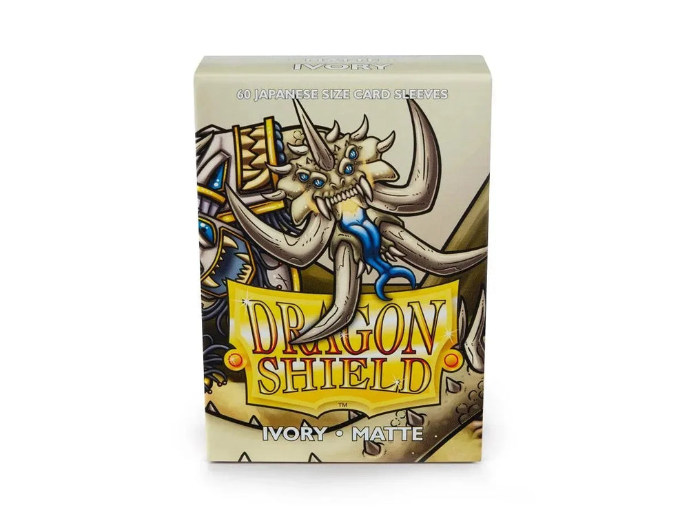 Dragon Shields Japanese (60) Matte Ivory - Anime Imports LLC