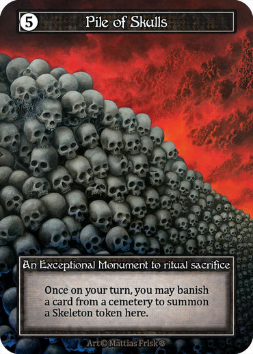 Pile of Skulls (Foil) [Gothic]