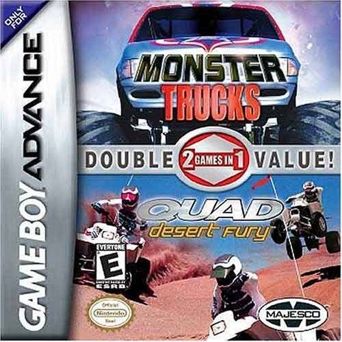 Monster Trucks Quad Fury Double Pack (Gameboy Advance) (ONLINE ORDER ONLY)