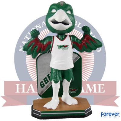 Green Bay Phoenix Phlash Mascot Bobblehead (ONLINE ORDER ONLY)