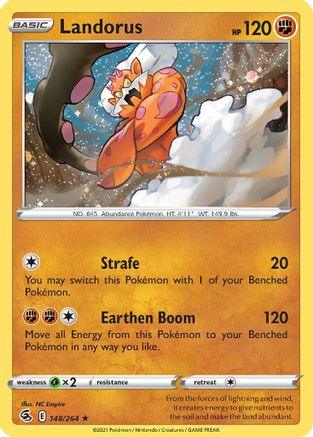Landorus (148/264) (Cosmos Holo) [Sword & Shield: Fusion Strike] (Online Only)