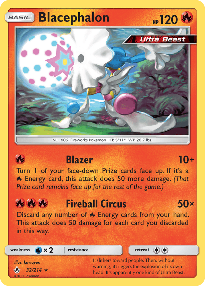 Blacephalon (32/214) [Sun & Moon: Unbroken Bonds] (Online Only)