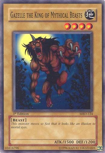 Gazelle the King of Mythical Beasts [MRD-124] Common (ONLINE ORDER ONLY)