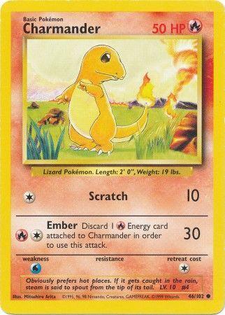 Charmander (46/102) [Base Set Unlimited] (Online Only)