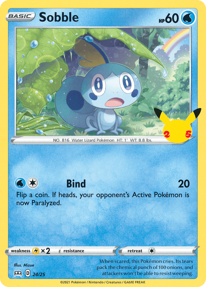 Sobble (24/25) [McDonald's 25th Anniversary] (Online Only)