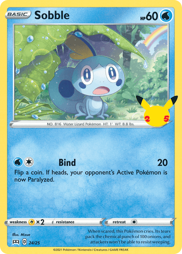 Sobble (24/25) [McDonald's 25th Anniversary] (Online Only)