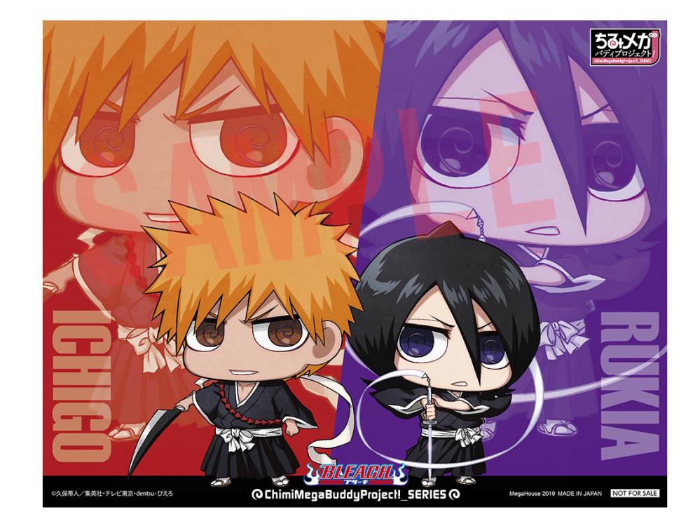 Chimi-Mega Buddy Series: Bleach - Ichigo and Rukia Set (ONLINE ORDER ONLY)