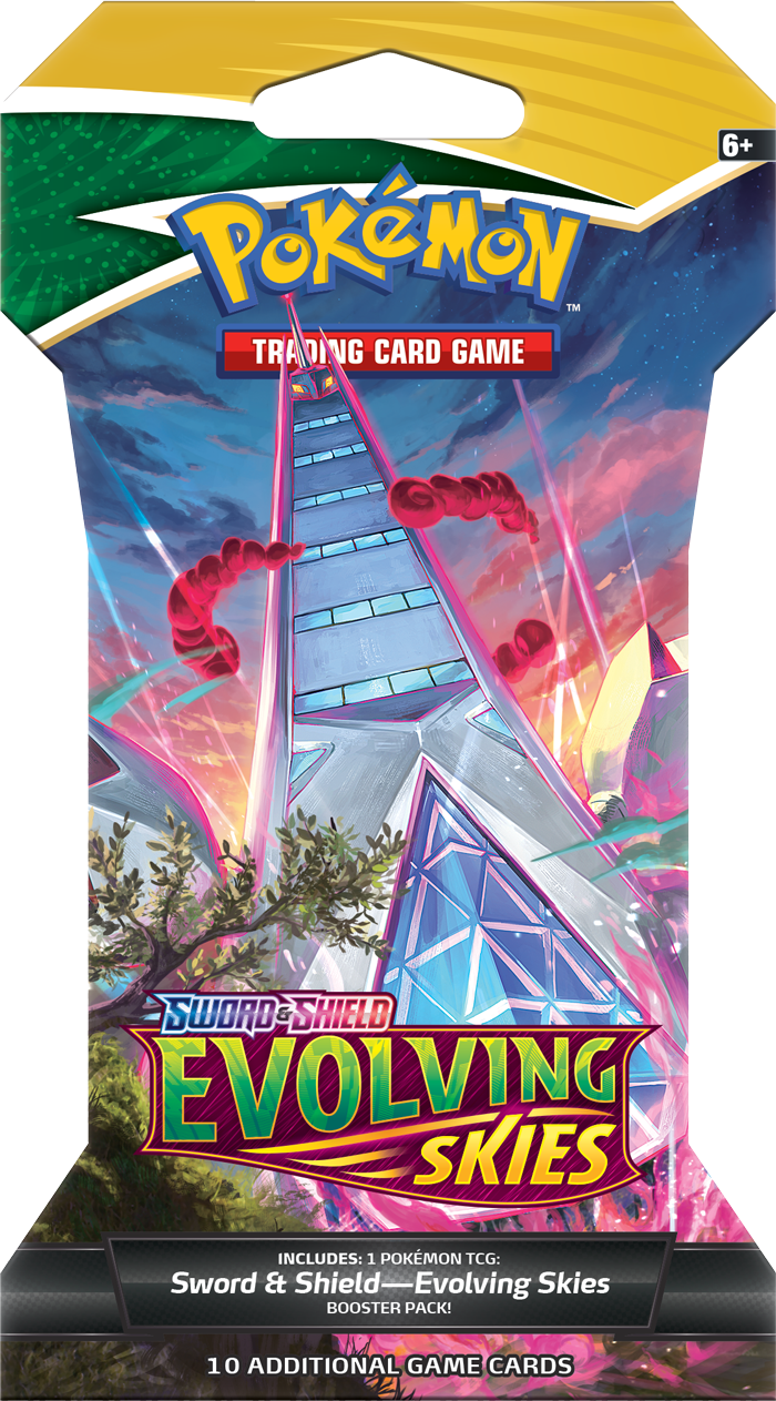 Sword & Shield: Evolving Skies - Sleeved Booster Pack (ONLINE ORDER ONLY)