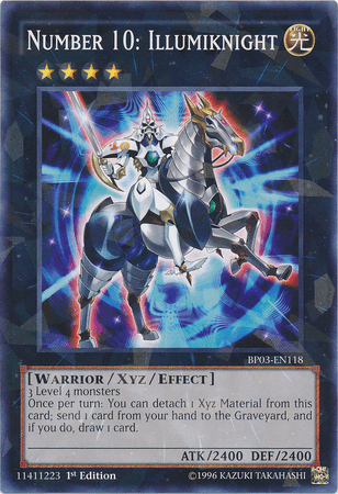 Number 10: Illumiknight [BP03-EN118] Shatterfoil Rare (ONLINE ORDER ONLY)
