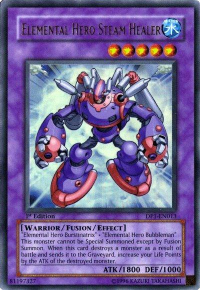 Elemental Hero Steam Healer [DP1-EN013] Ultra Rare (ONLINE ORDER ONLY)