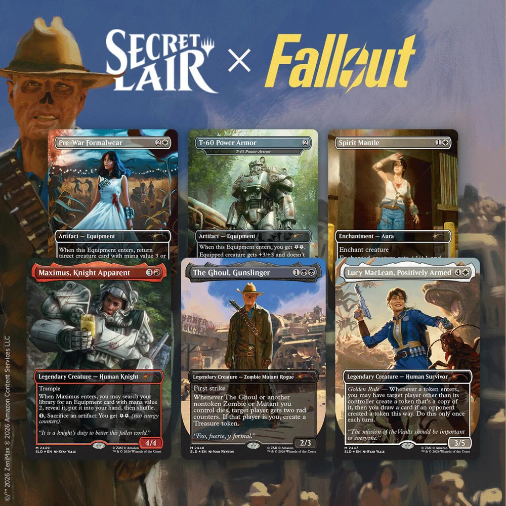 Secret Lair Drop: Secret Lair x Fallout: Beyond Vault 33 - Non-Foil Edition [SLD] (ONLINE ORDER ONLY)