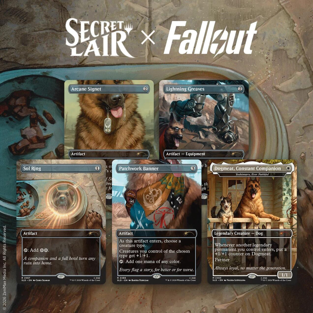 Secret Lair Drop: Secret Lair x Fallout: Greet the Dog - Non-Foil Edition [SLD] (ONLINE ORDER ONLY)