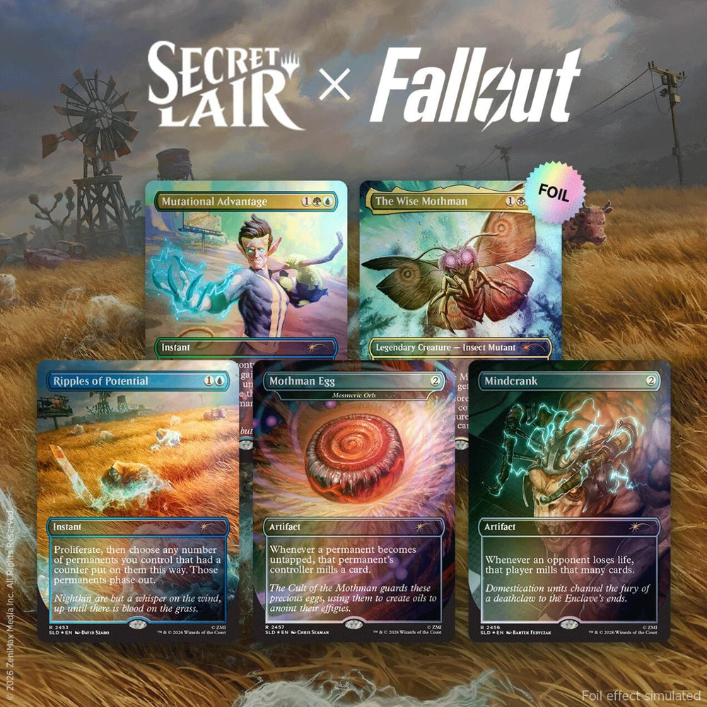 Secret Lair Drop: Secret Lair x Fallout: Rad - Traditional Foil Edition [SLD] (ONLINE ORDER ONLY)