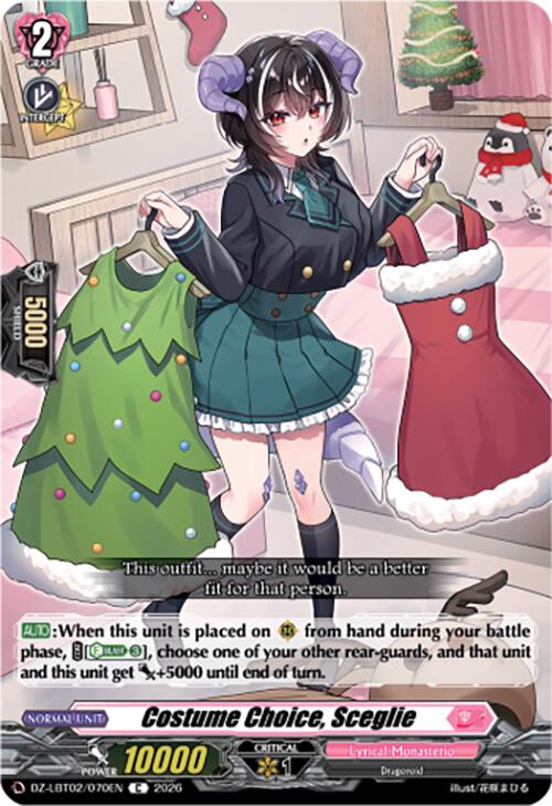 Costume Choice, Sceglie (DZ-LBT02/070EN) [Lyrical Monasterio Season of Wonders]