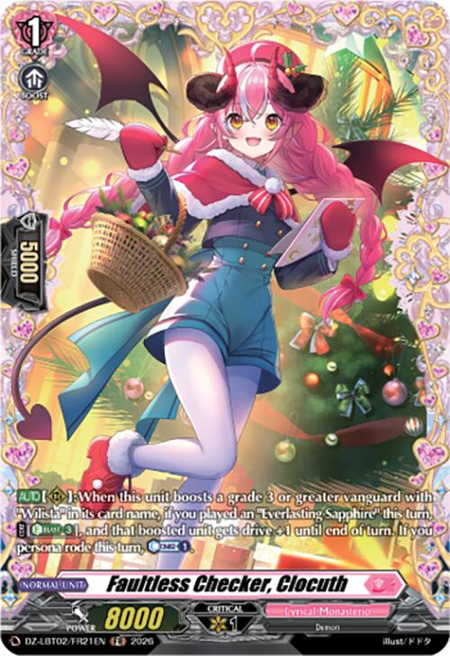 Faultless Checker, Clocuth (DZ-LBT02/FR21EN) [Lyrical Monasterio Season of Wonders]