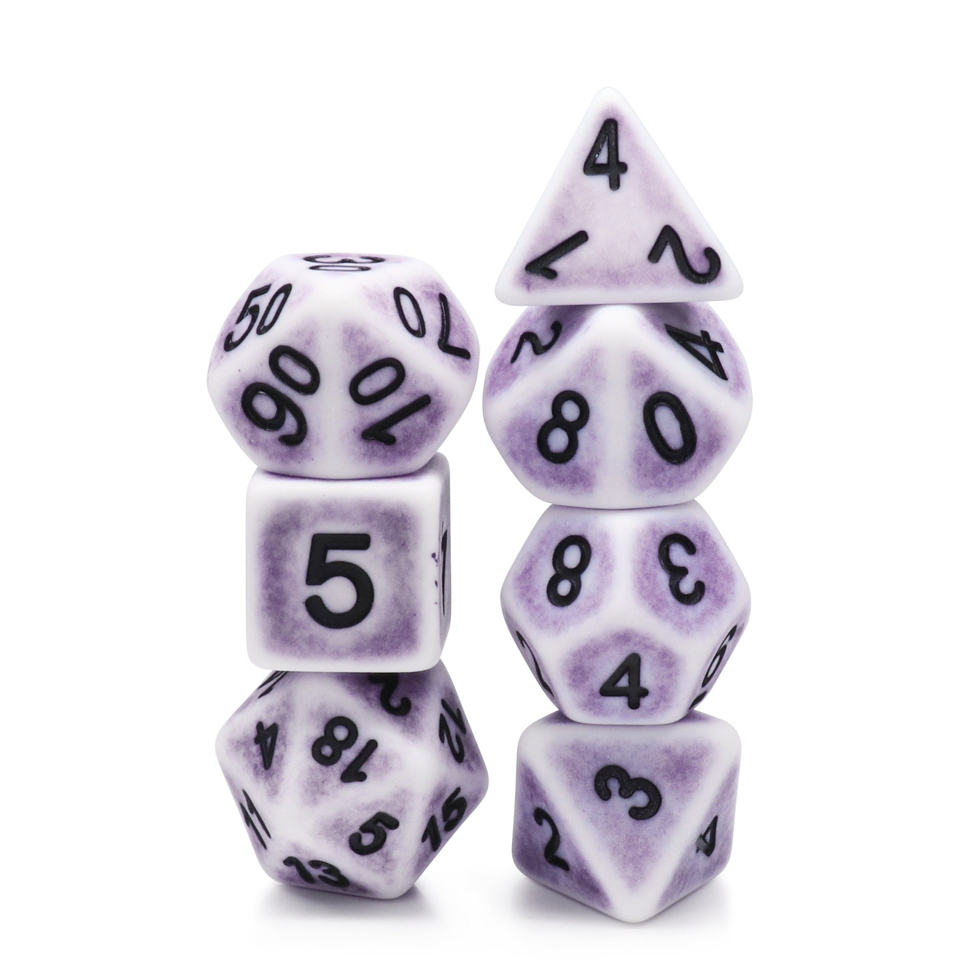 Lavender Ancient 7-Dice Set (Online Only)
