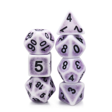 Lavender Ancient 7-Dice Set (Online Only)