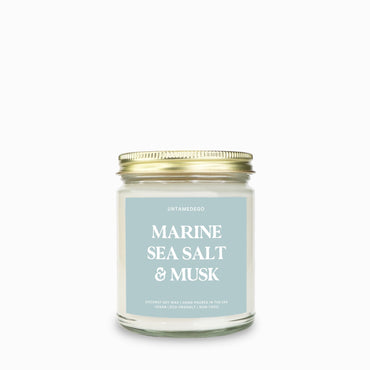 Marine Sea Salt & Musk Candle (ONLINE ORDER ONLY)
