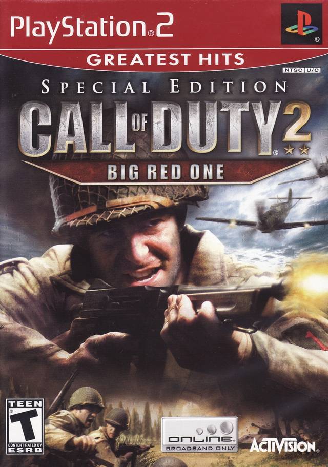 Call Of Duty 2 Big Red One Special Edition Greatest Hits (Playstation 2) (Online Only)