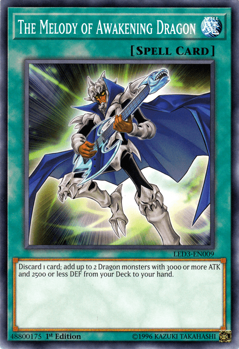 The Melody of Awakening Dragon [LED3-EN009] Common (ONLINE ORDER ONLY)