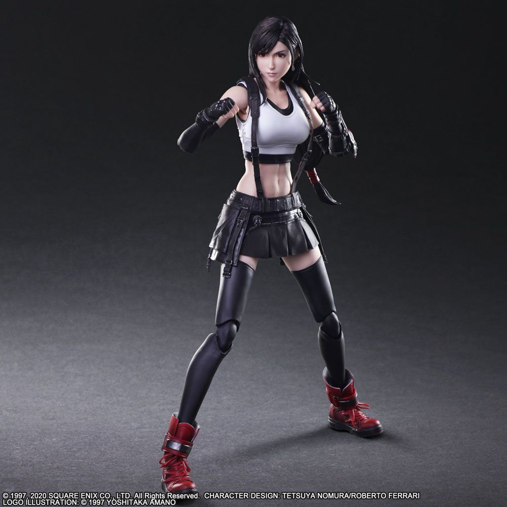 SQUARE ENIX: FINAL FANTASY® VII REMAKE PLAY ARTS -KAI- ™ - Tifa Lockhart Action Figure (ONLINE ORDER ONLY)