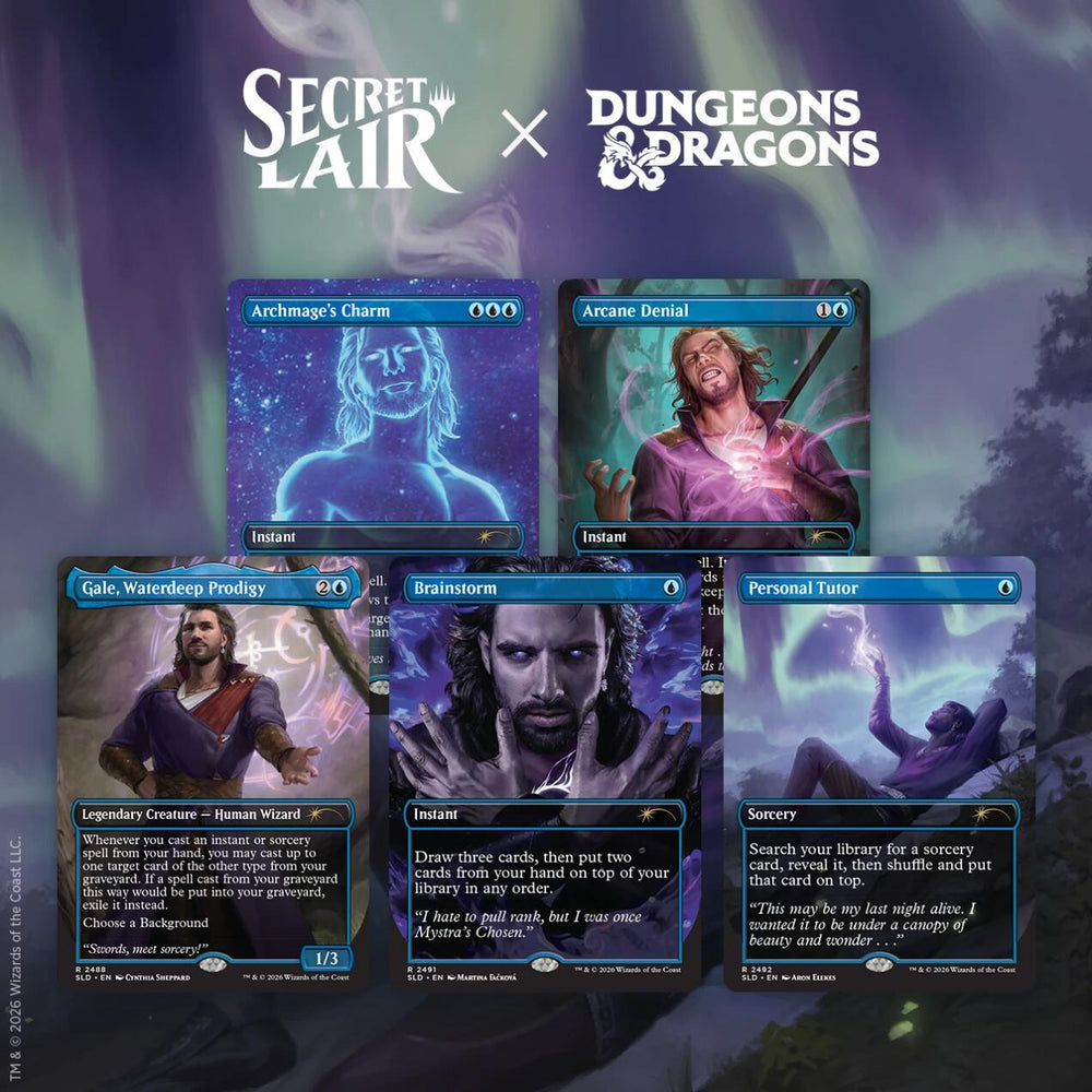 Secret Lair Drop: Secret Lair x Dungeons & Dragons: Gale's Ambition - Non-Foil Edition [SLD] (ONLINE ORDER ONLY)