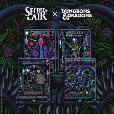 Secret Lair Drop: Secret Lair x Dungeons & Dragons: Black Lights & Dark Dungeons - Non-Foil Edition [SLD]