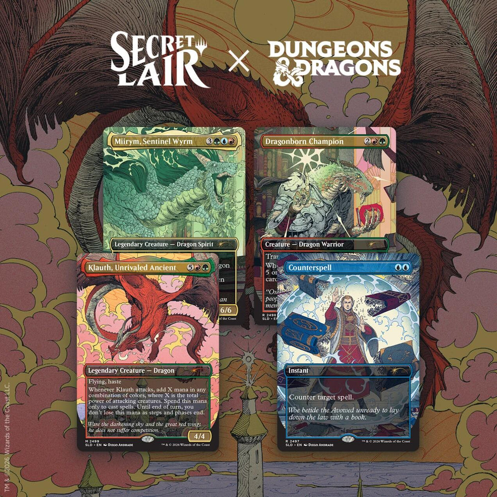Secret Lair Drop: Secret Lair x Dungeons & Dragons: Whispers in Candlekeep - Non-Foil Edition [SLD]