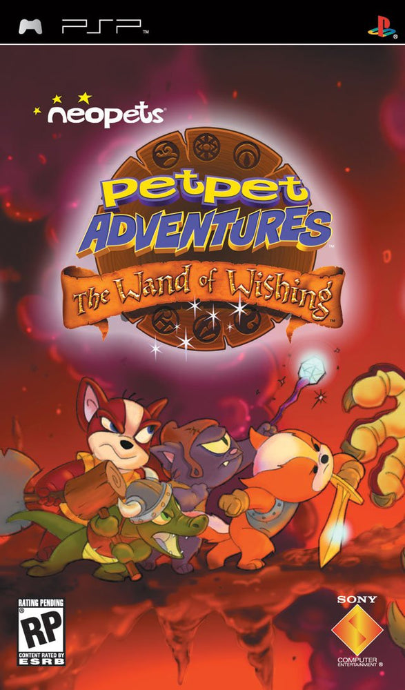 Neopets Petpet Adventures: The Wand of Wishing (PSP) (ONLINE ORDER ONLY)