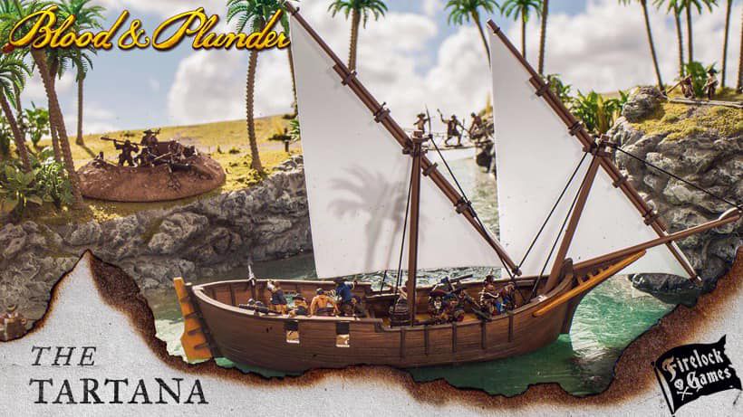 Blood & Plunder: Tartana Ship (ONLINE ORDER ONLY)