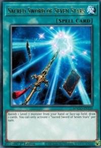 Sacred Sword of Seven Stars [MAGO-EN150] Rare (ONLINE ORDER ONLY)