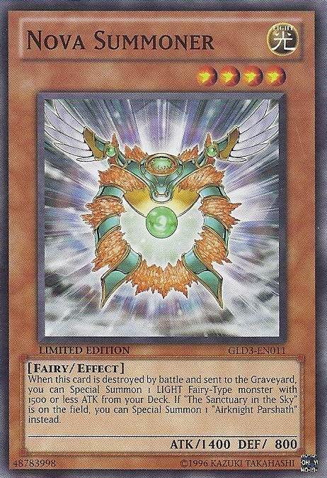 Nova Summoner [GLD3-EN011] Common (ONLINE ORDER ONLY)