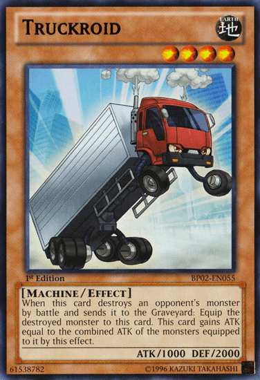Truckroid [BP02-EN055] Rare (ONLINE ORDER ONLY)