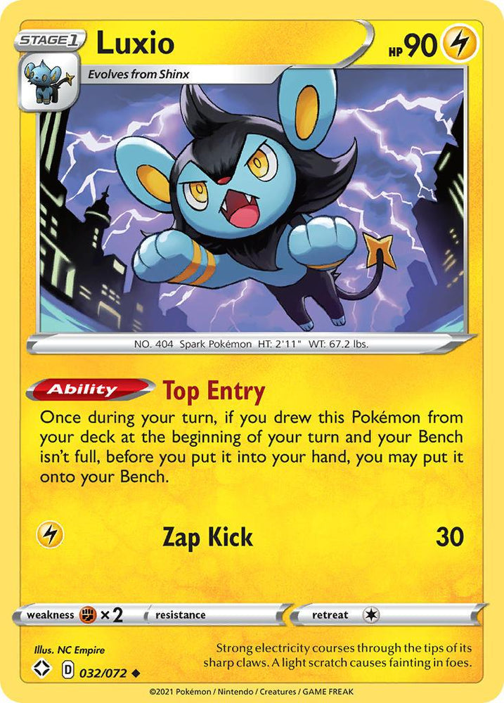 Luxio (032/072) [Sword & Shield: Shining Fates] (Online Only)