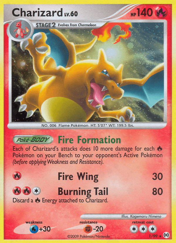 Charizard (1/99) [Platinum: Arceus] (Online Only)