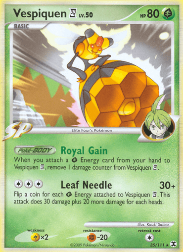 Vespiquen (35/111) [Platinum: Rising Rivals] (Online Only)