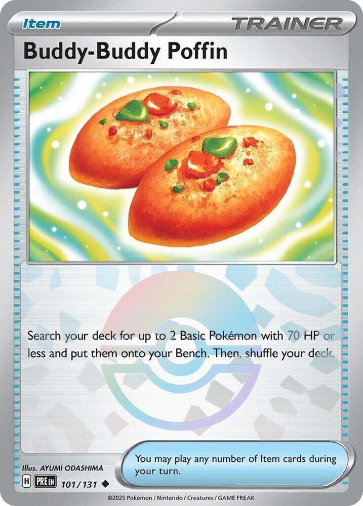 Buddy-Buddy Poffin (101/131) (Poke Ball Pattern) [Scarlet & Violet: Prismatic Evolutions] (Online Only)