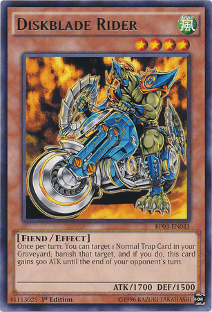 Diskblade Rider [BP03-EN043] Rare (ONLINE ORDER ONLY)