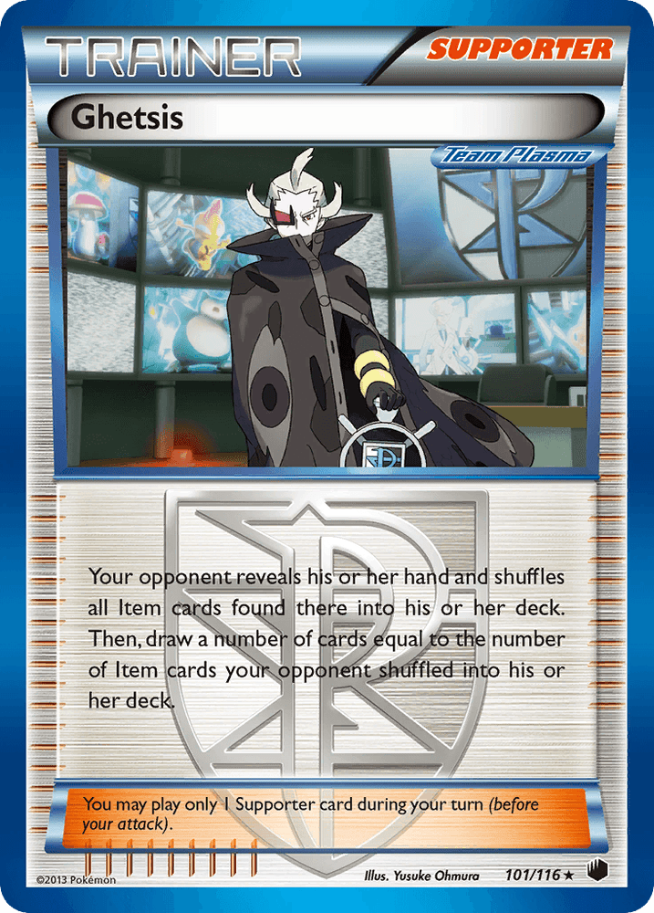 Ghetsis (101/116) [Black & White: Plasma Freeze] (Online Only)