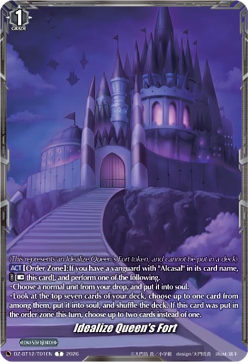 Idealize Queen's Fort (DZ-BT12/T01EN) [Chasm of Lost Souls]