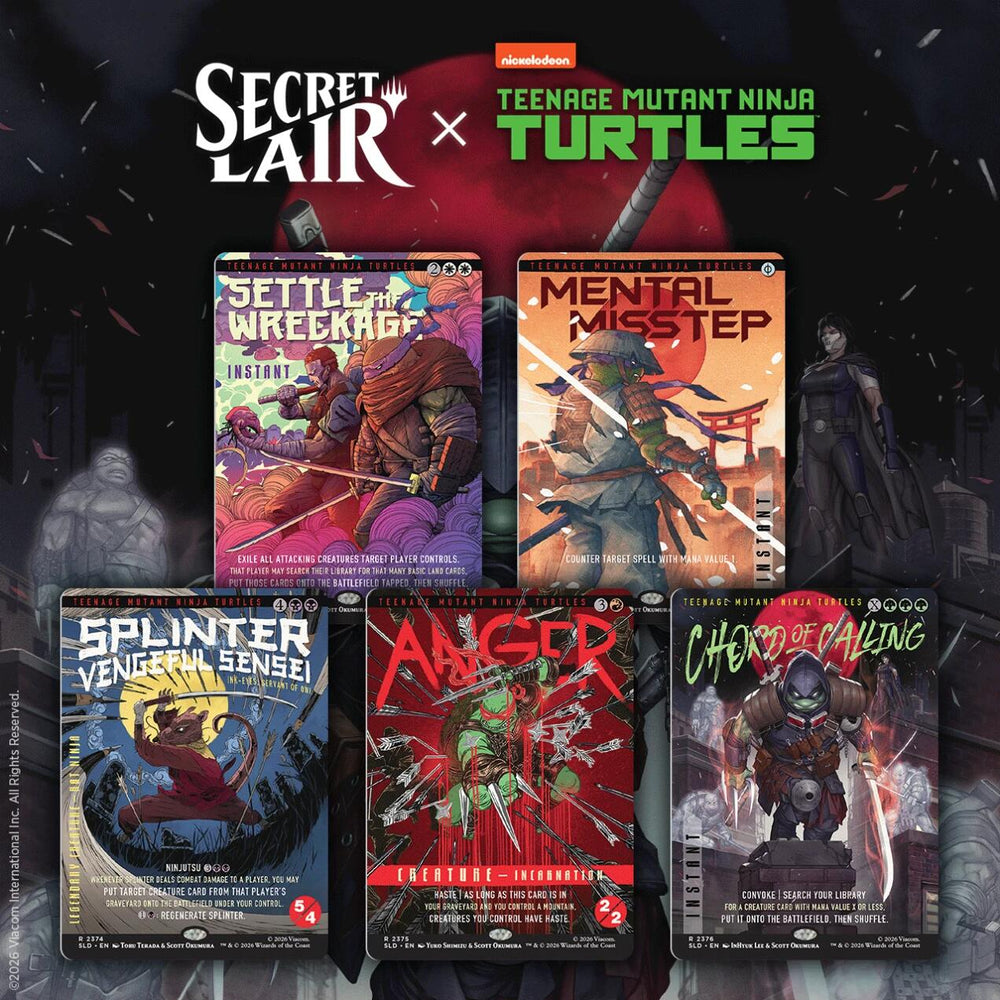 Secret Lair Drop: Secret Lair x Teenage Mutant Ninja Turtles: The Last Ronin - Non-Foil Edition [SLD] (ONLINE ORDER ONLY)