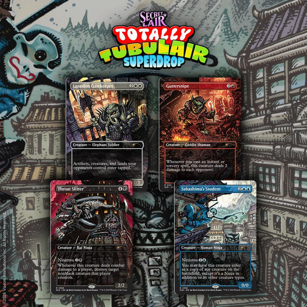 Secret Lair Drop: Featuring: Kevin Eastman (Colors) - Non-Foil Edition [SLD] (ONLINE ORDER ONLY)