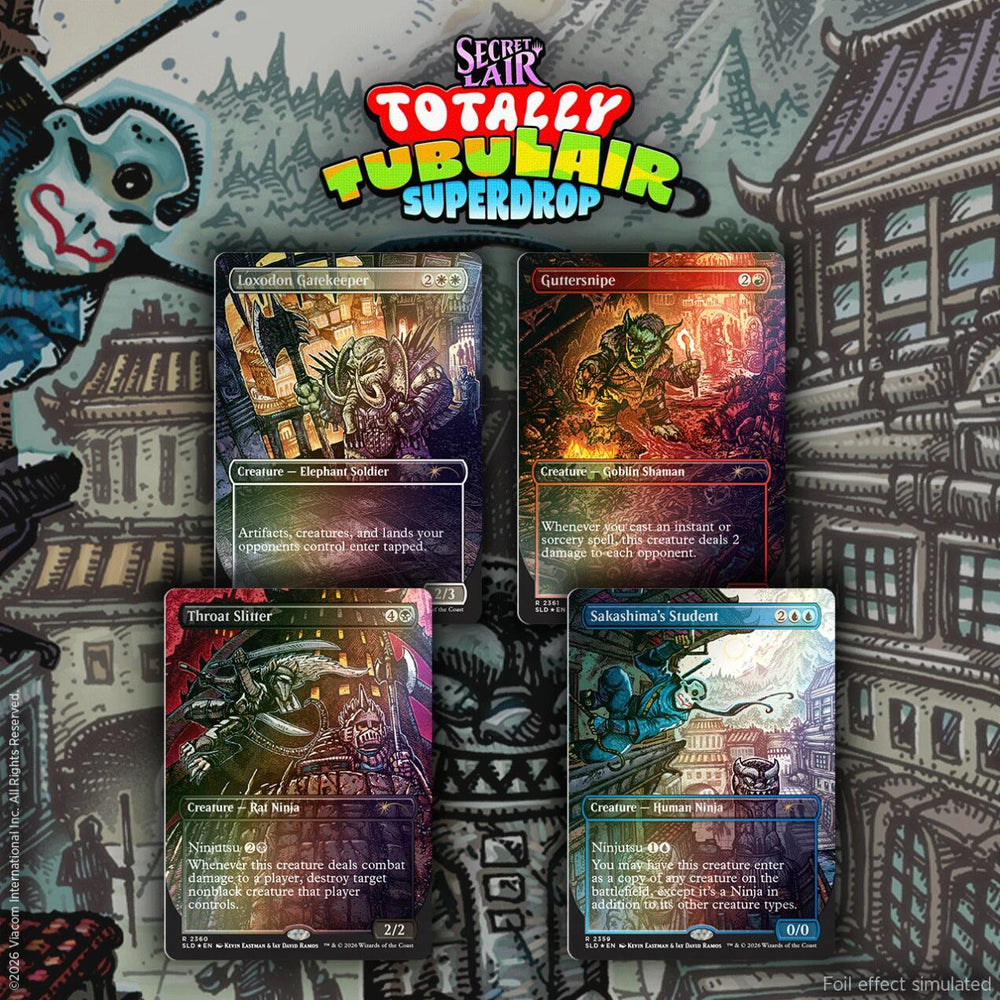 Secret Lair Drop: Featuring: Kevin Eastman (Colors) - Traditional Foil Edition [SLD] (ONLINE ORDER ONLY)