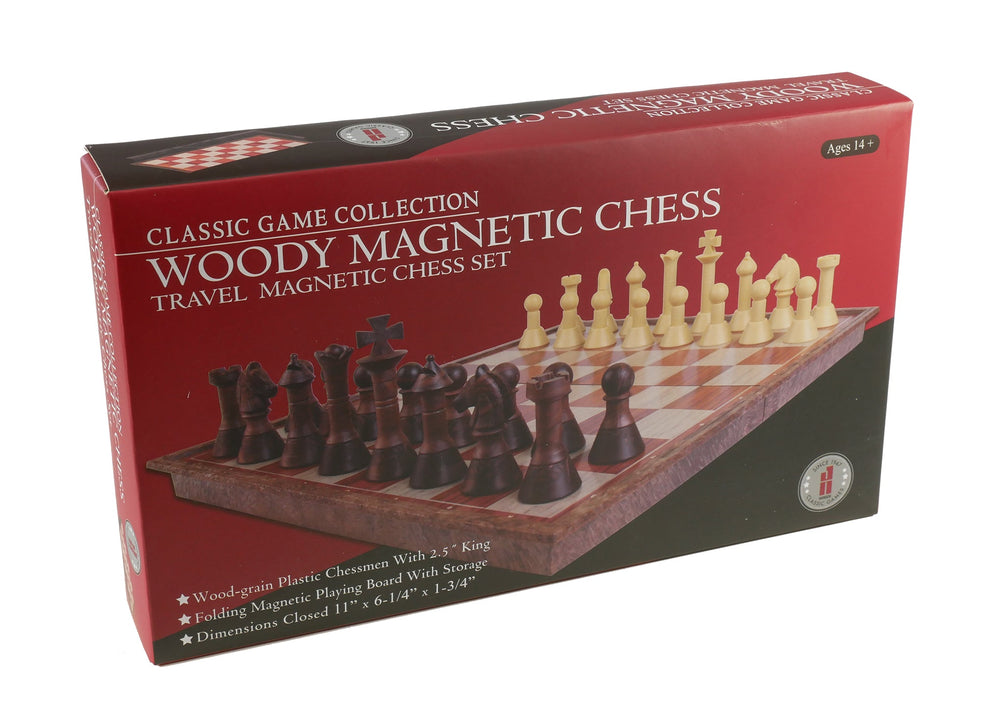 Chess Set - Folding Woody Magnetic Chess Set (ONLINE ORDER ONLY)
