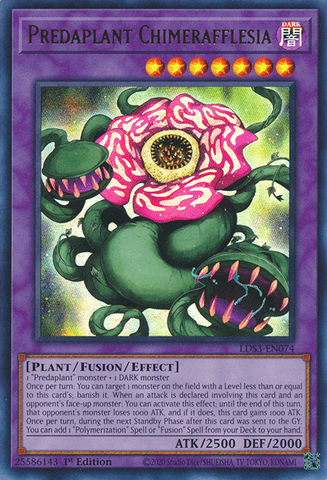 Predaplant Chimerafflesia [LDS3-EN074] Ultra Rare (ONLINE ORDER ONLY)