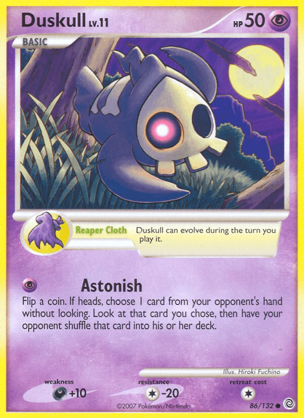 Duskull (86/132) [Diamond & Pearl: Secret Wonders] (Online Only)