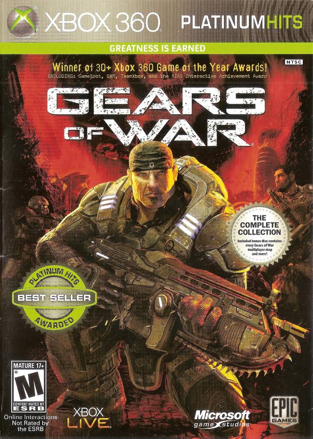 Gears of War (Platinum Hits) (Xbox 360) (ONLINE ORDER ONLY)