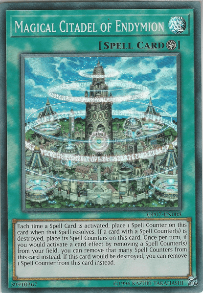 Magical Citadel of Endymion [OP07-EN008] Super Rare (ONLINE ORDER ONLY)