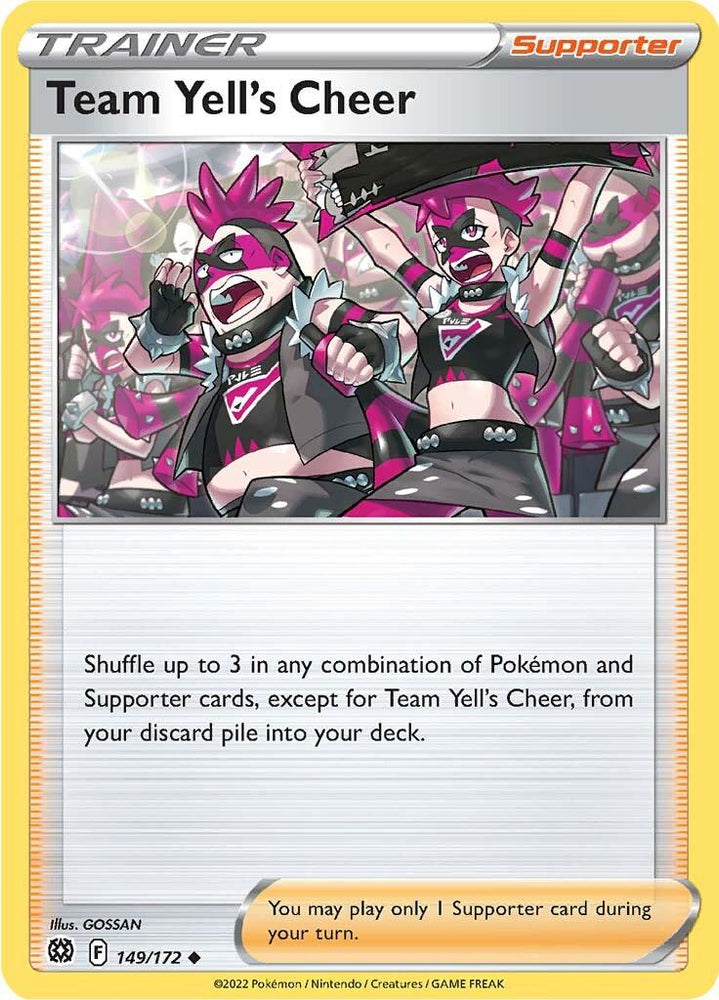 Team Yell's Cheer (149/172) [Sword & Shield: Brilliant Stars] (Online Only)